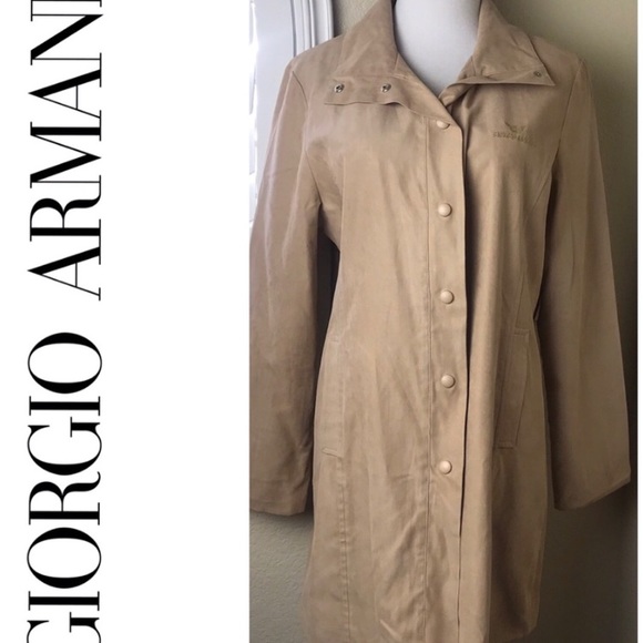 Giorgio Armani Tan Weather Jacket size XL - Picture 1 of 16